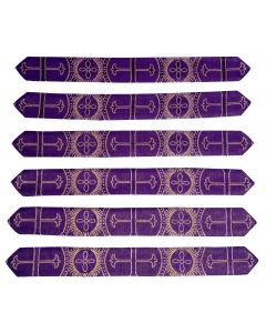 Doctoral Bars Style 06 (Purple/Gold Lt)