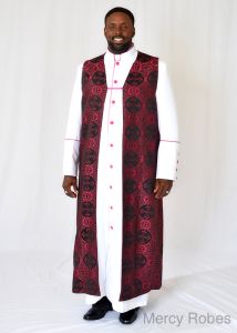 Bishop Robe With Liturgical Chimere Style 2013