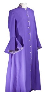 Womens Robe Style Exe2012 (Purple/Gold)