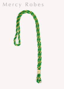 Clergy Cord (Green/Gold)