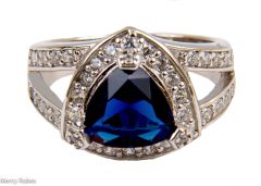 Womens Clergy Ring Subs432 S-Royal