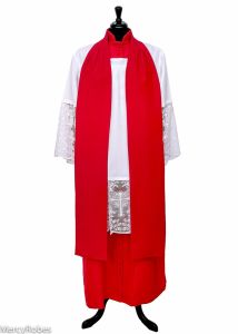 LADIES CLERGY VESTMENT 2020 (RED)