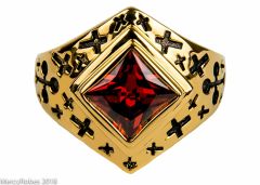Womens Apostle/Bishop Clergy Ring Style Subs961 (G R)