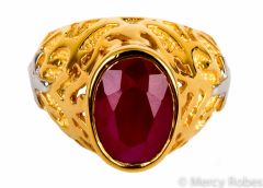 Clergy Apostle Ring Style 2019 G-R (Red Ruby)