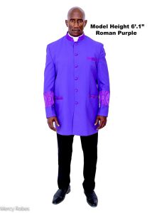 Sale Clergy Jacket Style CCJ0111 (Roman Purple Lt)
