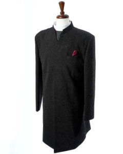 Mens Clergy Jacket Style INDO707 (Black)