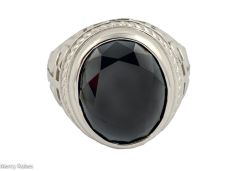 Mens Pastors Clergy Ring Style Subs386 (S - Black)