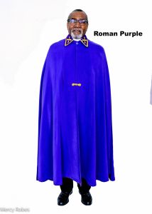 Mens Long Clergy Cloak (Roman Purple)