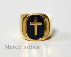 MENS PASTORS CLERGY RING STYLE SUBS873 G B