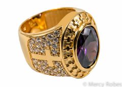 Mens Clergy Ring Style Subs806 (G-P)