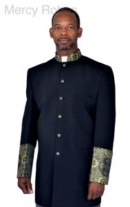 Clergy Jacket 001 (Black/Gold)
