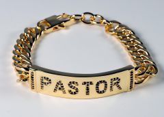 Mens Bracelet Gold (Pastor) Gb