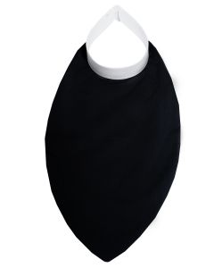 Mini Shirt Front Rabat (Black)