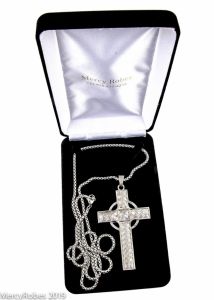 PECTORAL CROSS WITH CHAIN STYLE SUBT097S
