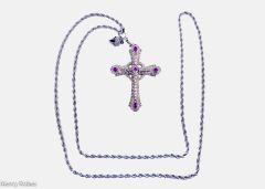 Bishop Chain With Pectoral Cross Style (Subs339S-N74-B834 Sp)