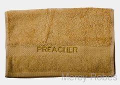 PREACHING HAND TOWEL PREACHER (GOLD/GOLD)