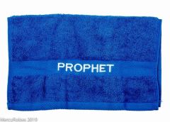 PREACHING HAND TOWEL PROPHET (ROYAL/WHITE)
