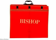 BISHOP VESTMENT CARRYING BAG (RED/GOLD)