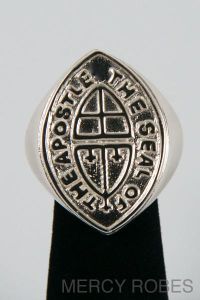 Mens Clergy Apostle Ring (Seal Of The Apostle (S))