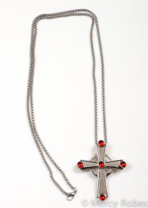 PECTORAL CROSS WITH CHAIN STYLE SUBS101 S-R