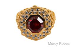 CLERGY APOSTLE RING STYLE SUBS690 (G RED)