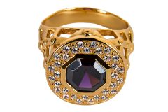 Clergy Bishop Ring Style Subs690 (G Purple)