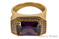 CLERGY BISHOP RING STYLE SUBS695 (G PURPLE)
