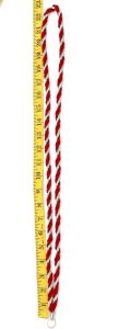CLERGY CORD CORD TWO TONE (RED/ SILVER) 02