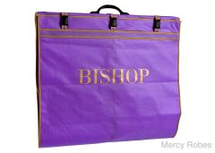 BISHOP VESTMENT CARRYING BAG (PURPLE/GOLD)