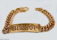 Mens Bracelet (Bishop) Gp