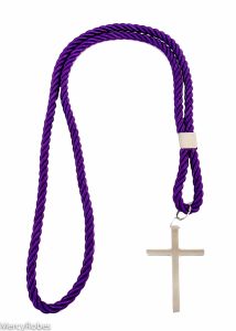 Purple Cord With Cross