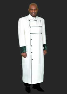Anglican Robe Style Zbr168 (Cream/Black-Green)