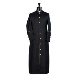 Clergy Robe Bpa101 (Black/Gold)
