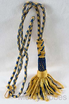 Bishop Tassel Pectoral Cord (Royal/Gold) 01