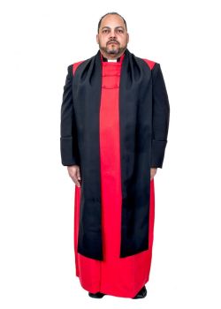 Traditional Bishop Scarf (Black)